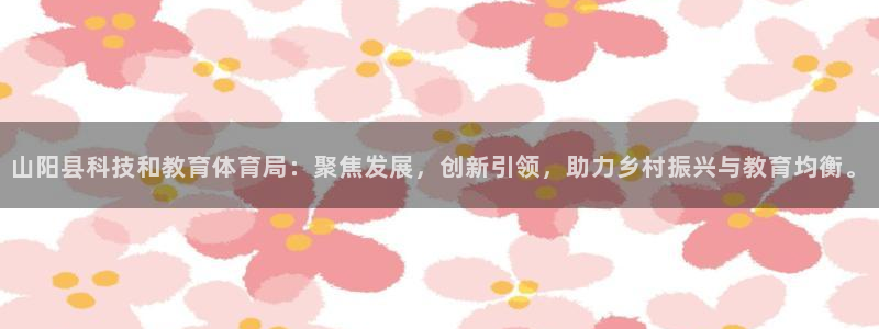 山阳县科技和教育体育局：聚焦发展，创新引领，助力乡村振兴与教育均衡。